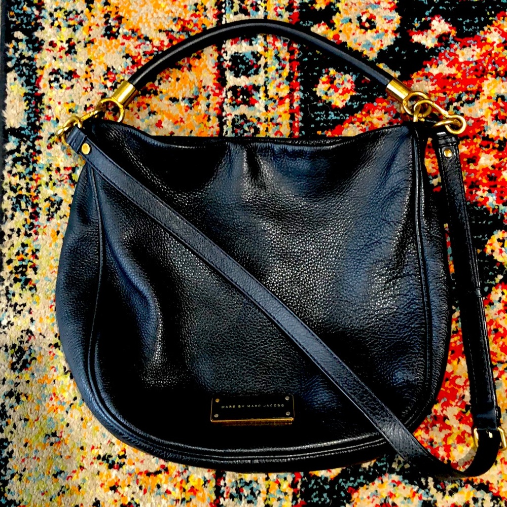 Marc By Marc Jacobs Black Leather Satchel